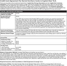 It is the chicago metro area's la. Credit Card Agreement For Darvin Furniture Cards In Capital One N A Pdf Free Download