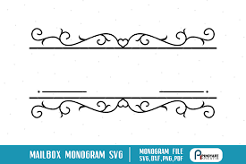 Download Free Monogram Svg For Cricut