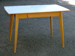 50er 60er Jahre Kuchentisch Mit Schublade Resopal Kuche Tisch Kuchentisch Resopal Tisch