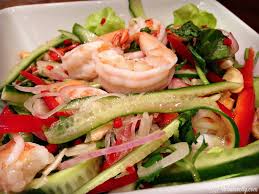 Recette De Salade Asiatique Aux Fruits De Mer Rafraichissante Et Delicieuse Recipe Food Blog Food Blogger Food