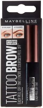 No mess and no fuss! Ean 3600531417765 Maybelline New York Brow Tattoo Longlasting Tint Dark Brown 4 9 Ml Upcitemdb Com
