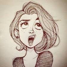Dibujos para dibujar paso a paso Dibujos Dificiles De Chicas