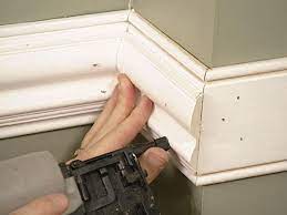 This next photo is perfect. How To Install A Chair Rail How Tos Diy