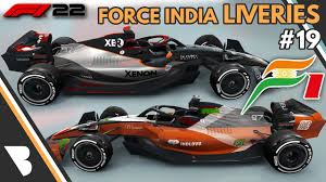 F1 22 - FORCE INDIA LIVERY IDEAS - #19 ...