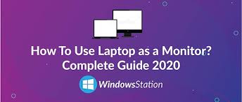 Do You Want To Know How To Use Laptop As A Monitor By Following These Step You Can You Use A Laptop As A Monitor Find In 2020 Used Laptops