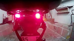 Motosiklet Kuyruk Cakar Lamba Strobe Youtube