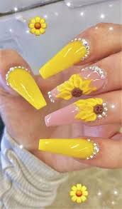 With 3d , acrylic short tip , cover abs fake nail tips , full cover manicure nail , an11 , coffin full tip. 90 Long Acrylic Nails Design Ideas June 2020 Spring Acrylic Nails Long Acrylic Nail Designs Sunflower Nails