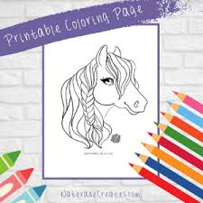 Most gray horses have black skin and dark eyes; Horse Coloring Pages And Printables