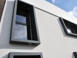 Encadrement Beton Gamme Evasion Sur Fenetre Alu 7016 De Chez Compobaie Solutions Cadre De Fenetre Fenetres Contemporaines Encadrement De Fenetre