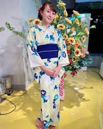 大島由香里 on instagram 本日は朝顔柄の浴衣です 無松庵 新装大橋 バラいろダンディ 大島由香里 由香里 浴衣 本日