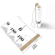 Aomingge Hanging Growth Chart Height Measure Ruler Roll Up