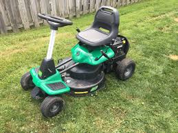 Their front wheels swivel 360°, allowing for extra clean turns. Weed Eater We One 26 Inch Riding Lawn Mower For Sale In Good Running Condition Ronmowers