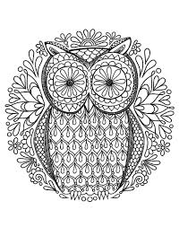 Eurasian eagle owl is a powerful predator and can consume everything, from small mammals to snakes. Very Simple Owl Simple Owl In A Circular Design From The Gallery Owls Just Color Discover All Owl Coloring Pages Abstract Coloring Pages Coloring Pages