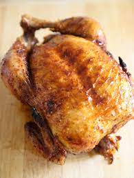 Spicy Honey Whole Roasted Chicken Whole Roasted Chicken Whole Chicken Recipes Oven Best Roast Chicken Recipe