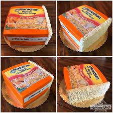 Best Birthday Cake Flavours List Ramen Noodle Cake By Sweet Doughmestics Funny Cake Pastry Cake Desserts
