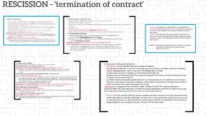 Look through examples of rescission translation in sentences, listen to pronunciation and learn grammar. Rescission By Maisarah Mad Diah