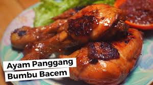 Dengan adanya paduan dari daging ayam yang lembut serta bumbu khas yang manis dan gurih, menjadikan olahan ini bisa menjadi menu spesial yang tak akan mudah dilupakan. Resep Ayam Panggang Bumbu Bacem Youtube