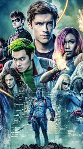 Titan Wallpaper Download Tv Wallpapers Titans Tv Series Superhero Tv Shows Dc Comics Heroes