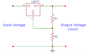 lm317 resistor and voltage calculator