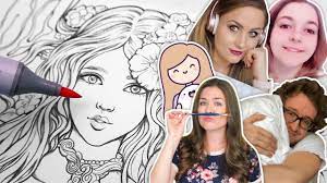 We do love coloring pages here at easy peasy and fun and we have hundreds of them to share with you, so go and grab your crayons or coloring pens. I Tested Youtubers Colouring Books Youtube