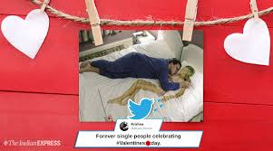Valentine day hindi chutkule image. Happy Valentine S Day 2019 Singles Are Celebrating V Day With Hilarious Memes And Gifs Trending News The Indian Express
