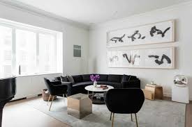 Design ideas for a contemporary formal living room in london with grey walls, light hardwood flooring, a standard fireplace, a stone fireplace and don't forget living room furniture such as sofas, benches and ottomans that lift up to reveal hidden storage; Living Rooms With Black Sofas Houzz