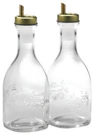 Bormioli Rocco Quattro Stagioni 2 Piece Oil Bottles With Spouts Traditional Food Containers And Storage Amazon Bormioli Rocco Oil Bottle Oil Dispenser
