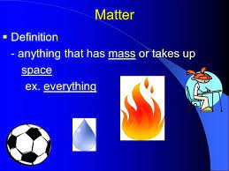 Matter is defined as anything occupying space and having mass. What Is Matter Definition Know It Info