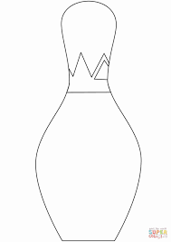 Family, people, jobs color pages. Bowling Pin Coloring Page Bmo Show