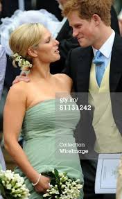 The queen's granddaughter zara phillips has married england rugby player mike tindall at a ceremony in edinburgh. Bridesmaid Zara Phillips And Prince Harry Attend The Wedding Of Peter Royal Family Zara Phillips Royal Family England