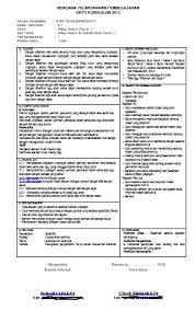 Contoh rpp daring kelas 2 yang diunduh dari link diatas : Contoh Rpp 1 Lembar Sesuai Surat Edaran No 14 Tahun 2019 Guru Berbagi