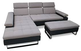 Quinn ist ein stylisches sofa im scandilook. Divano Ecksofa Hocker Sofadepot