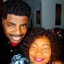 This is LuAnn Hadley out side the little house were we first lived. Its