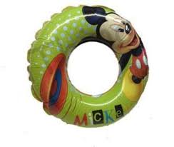 A cute little mickey pin and a mickey & minnie in love ring. Disney Mickey Mouse Swimming Ring 3 6 Years Bargain Wholesalers