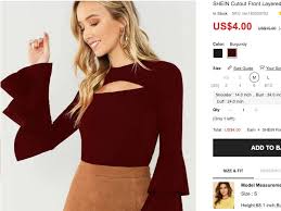 Where is the size guide displayed? Online Store Review I Ordered Clothes From Stores Like Shein And Boohoo Here S What Happened