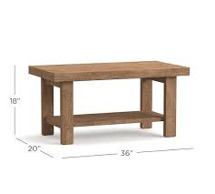 Every time i see the rhys coffee shelve in a pottery barn catalog iodin remember inspired away ana edward white she drew up plans you can use for free. Reed 36 Coffee Table Pottery Barn