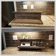 Find another spot besides the countertop for appliances you don't use on a regular basis. Diy Counter Storage I Needed A Place To Store Mail Keys Pens Etc But Couldn T Find Anything I Liked I Bough Diy Counter Basket On Wall Wire Basket Decor
