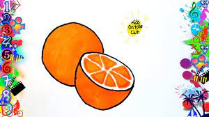 Dibujos Faciles Para Ninos Naranja Dibujos Dibujo Facil Naranja Dibujo Dibujos Faciles Para Ninos Dibujos Faciles