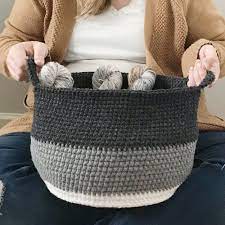 More posts you may like: A Simple Crochet Basket Free Crochet Pattern Meghan Makes Do