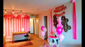 Diy First Birthday Decoration Ideas At Home Youtube
