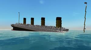 from the depths. sinking the titanic