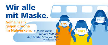 Übernimmt das bayerische staatsministerium für gesundheit und pflege. Ffp2 Maskenpflicht Im Opnv