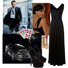 Eva green black ruffle formal evening dress casino royal. Vesper Lynd Eva Green Clothes