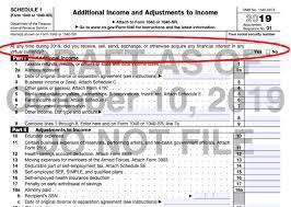 Schedule 1 form 1040 line 27 or form 1040nr line. Irs Adds Cryptocurrency Question To Form 1040 Taxgirl