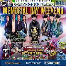 Carin león @carinleonofi repite en el listado de billboard con su nuevo sencillo tú y me la aventé. Memorial Day Weekend Pico Rivera Sports Arena Tickets Boleto