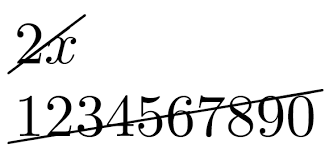 Decorating the glyphs of the text once typeset according to 2. How To Strike Through Obliquely With Css Stack Overflow