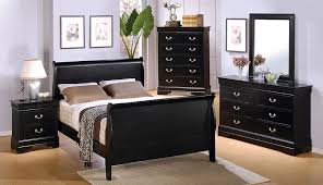 Coaster Louis Philippe Black Sleigh Bedroom Set Black Bedroom Furniture Black Sleigh Beds Sleigh Bedroom Set