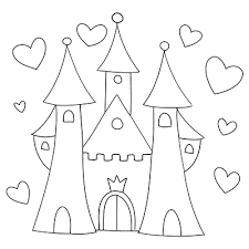 Marabu Window Color Malvorlage Schloss Http Marabu Com K Schl Marabu Windowcolor Malvorlage Art Drawings For Kids Castle Crafts Easy Drawings For Kids