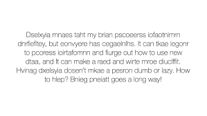 Latest and popular dyslexia gifs on primogif.com. Easeful Reader Contestabili