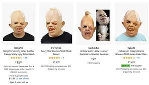 Maybe you would like to learn more about one of these? This Bizarre Sloth Mask From The Goonies Looks Like An Ass